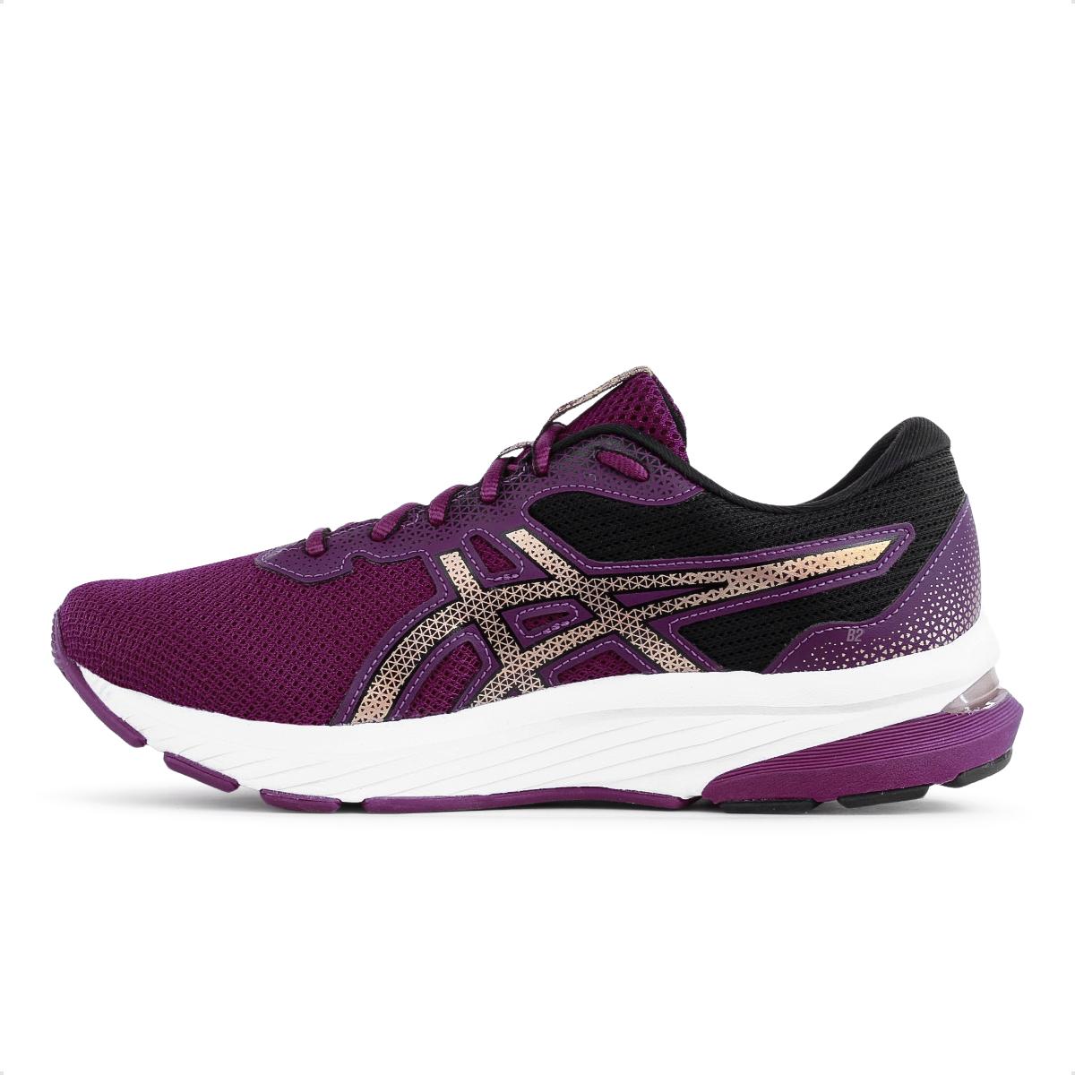 T Nis Asics Gel Nagoya Feminino Roxo Preto