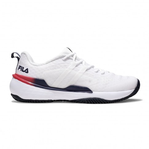 Tênis Fila Winner Clay Masculino Branco / Marinho