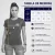 Camiseta Treinão B2 Online e Fila - Baby Look Feminina Marinho / Turquesa