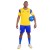 Conjunto Goleiro Joma Cruzeiro Futsal 24 S/Nº Amarelo / Azul