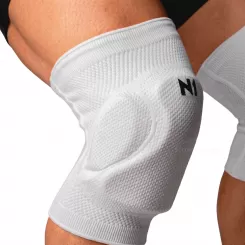 Joelheira com Proteção N1 Sport Spry Branco / Preto