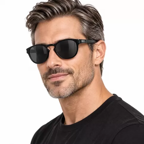 Óculos de Sol Oakley Latch Unissex Preto