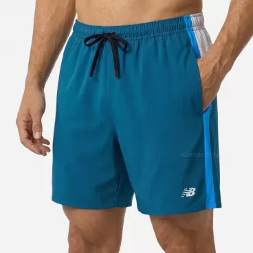 Shorts New Balance Fast Days 7" Masculino Verde