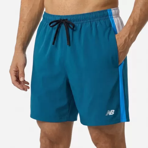 Shorts New Balance Fast Days 7" Masculino Verde