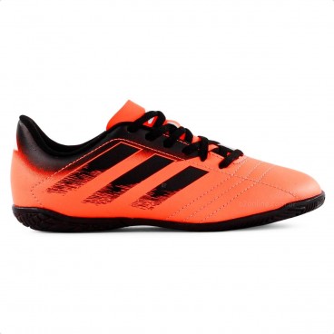 Chuteira Futsal Adidas Rabisco Junior Laranja / Preto