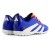 Chuteira Society Adidas Predator Essentials 24.5 T Jr Azul / Laranja