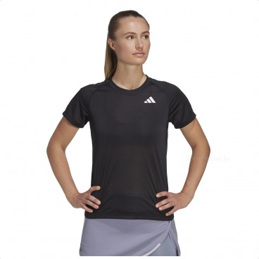 Camiseta Adidas Club Tennis Feminina Preto
