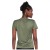 Camiseta Adidas Treino Basica Feminina Verde Militar / Branco