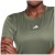 Camiseta Adidas Treino Basica Feminina Verde Militar / Branco