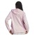 Jaqueta Adidas 3-Stripes Essentiasl Capuz Feminina Rosa / Branco