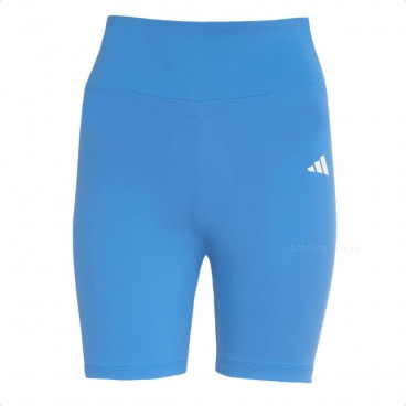 Shorts Adidas Treino Básico Feminino Azul