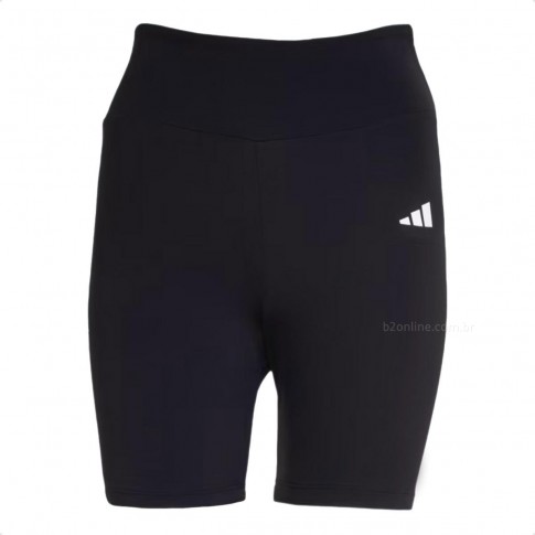 Shorts Adidas Treino Básico Feminino Preto / Preto