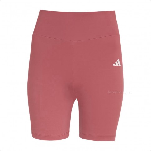 Shorts Adidas Treino Básico Feminino Vermelho