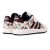 Tênis Adidas Grand Court Printed Infantil Bege / Bordô