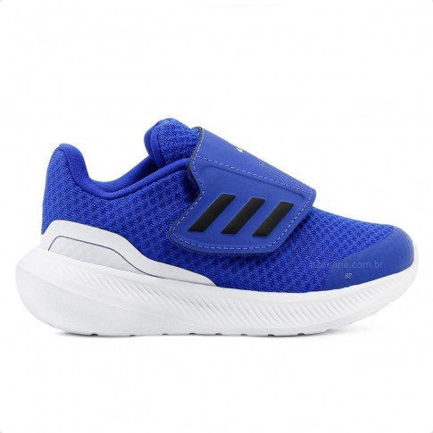 Tênis Adidas Runfalcon 3.0 Infantil Azul / Branco