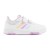 Tênis Adidas Tensaur Hook And Loop Juvenil Branco / Rosa