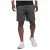 Shorts Adidas 3 Listras Masculino Cinza / Preto