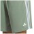 Shorts Adidas 3 Listras Masculino Verde / Branco
