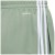 Shorts Adidas 3 Listras Masculino Verde / Branco