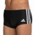 Sunga Adidas 3 Stripes Masculino Preto