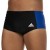 Sunga Adidas Block 3S Masculino Preto / Azul