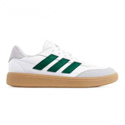 Tênis Adidas Courtblock Masculino Branco / Látex