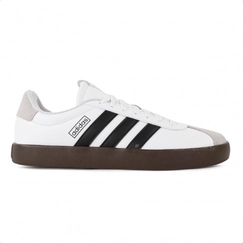 Tênis Adidas VL Court 3.0 Masculino Branco / Preto