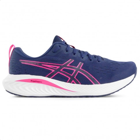 Tenis Asics Gel Excite 10 Feminino Marinho Rosa