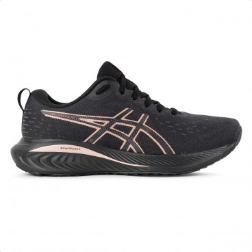 Tênis Asics Gel-Excite 10 Feminino Preto / Rosa