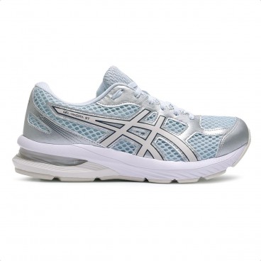 Tênis Asics Gel Nagoya ST Feminino Cinza / Azul Claro