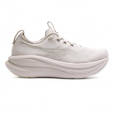 Tênis Asics Gel Nimbus 28 Feminino Bege / Bege