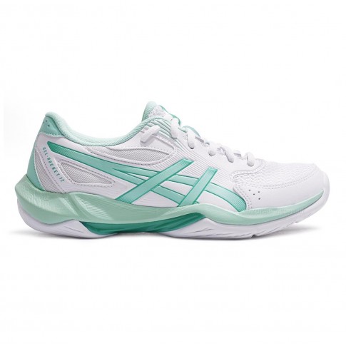 Tênis Asics Gel Rocket 12 Feminino Branco / Verde