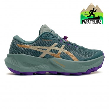 Tênis Asics Gel-Trabuco 14 Feminino Azul / Roxo