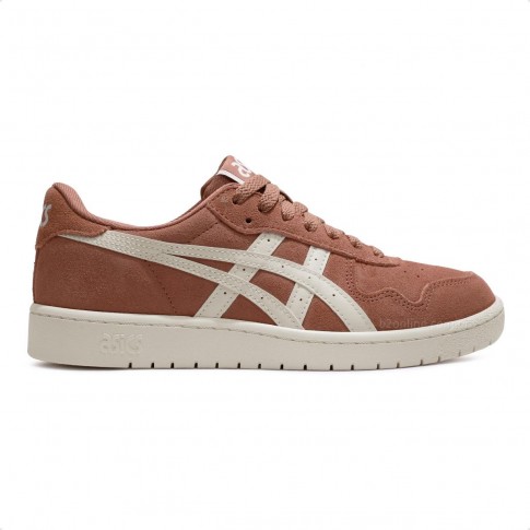 Tênis Asics Japan S Camurça Feminino Rosê / Bege