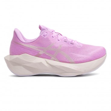 Tênis Asics Novablast 6 Feminino Rosa / Bege