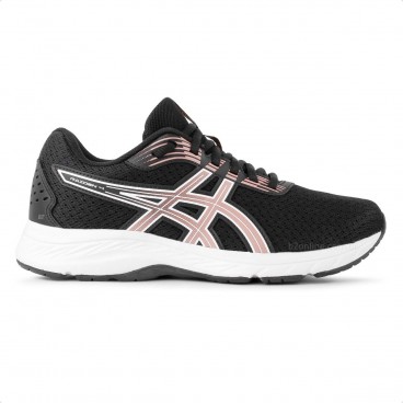 Tênis Asics Raiden 4 Feminino Preto / Rosa