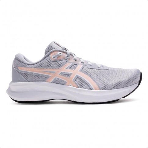 Tênis Asics Raiden 5 Feminino Cinza / Rosa Claro