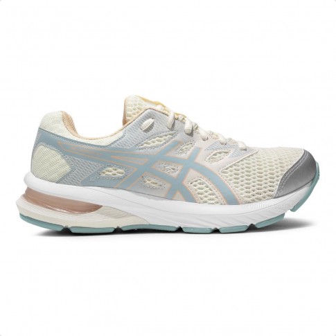 Tênis Asics Shogun ST Feminino Bege / Azul Claro