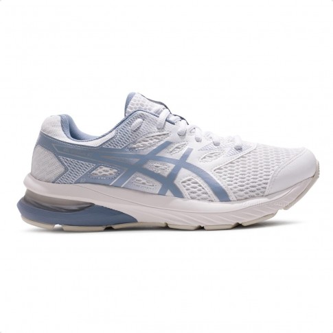 Tênis Asics Shogun ST Feminino Branco / Azul