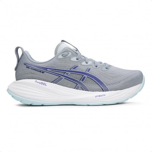 Tênis Asics Gel Cumulus 27 Masculino Cinza / Azul
