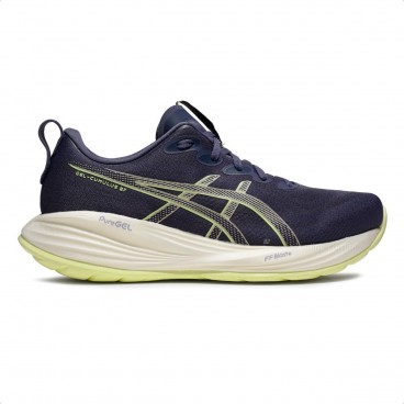 Tênis Asics Gel Cumulus 27 Masculino Marinho / Verde Claro