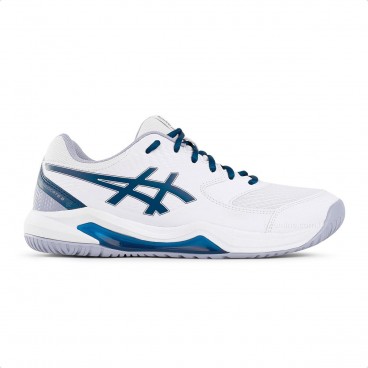 Tênis Asics Gel Dedicate 8 Masculino Branco / Azul