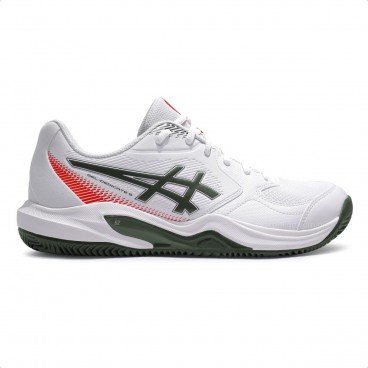 Tênis Asics Gel-Dedicate 9 Clay Masculino Branco / Verde
