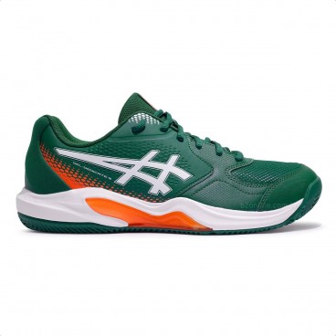 Tênis Asics Gel-Dedicate 9 Padel Masculino Verde / Laranja