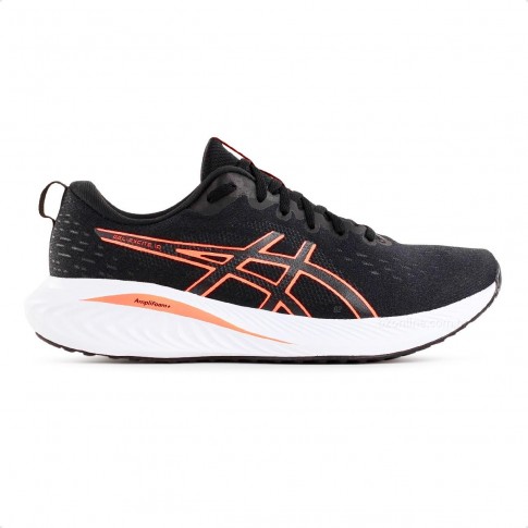 Tênis Asics Gel-Excite 10 Masculino Preto / Laranja