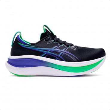 Tênis Asics Gel Nimbus 28 Masculino Preto / Azul