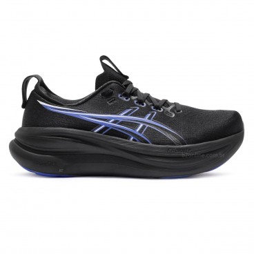 Tênis Asics Gel Nimbus 28 Masculino Preto / Marinho