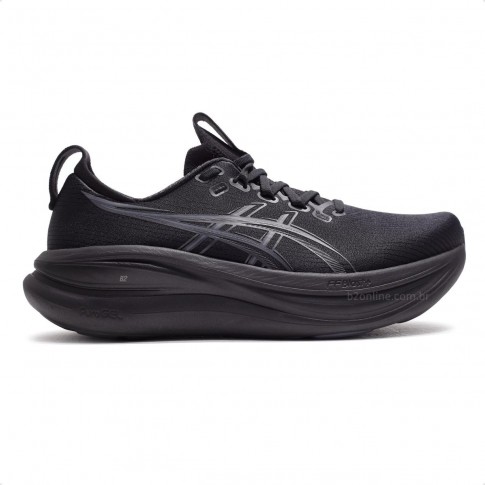 Tênis Asics Gel Nimbus 28 Masculino Preto / Preto