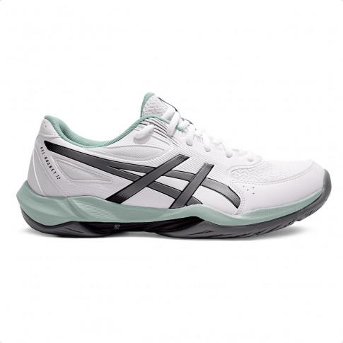 Tenis Asics Gel Rocket 12 Masculino Branco / Verde