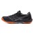 Tenis Asics Gel Rocket 12 Masculino Preto / Laranja